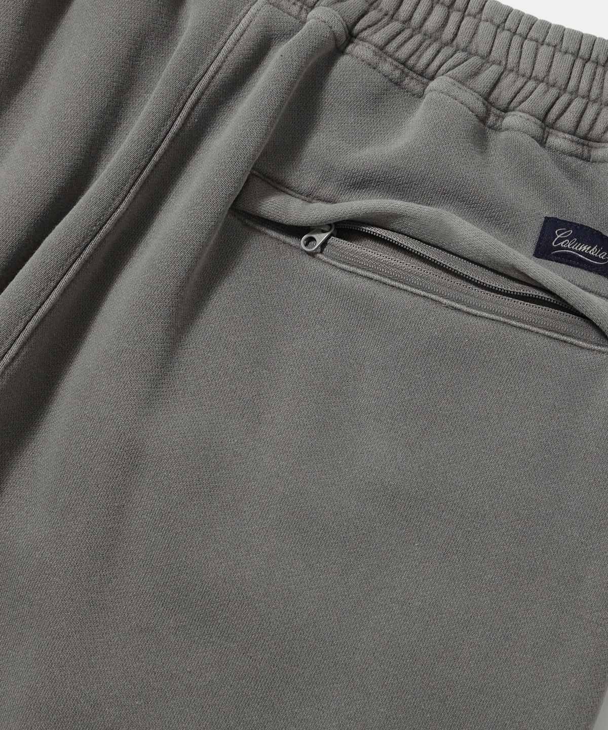 컬럼비아 유니버시티(COLUMBIA UNIVERSITY) NY STREET TAIL LOOSE-FIT DYEING FLEECE SWEATPANTS_GRAY