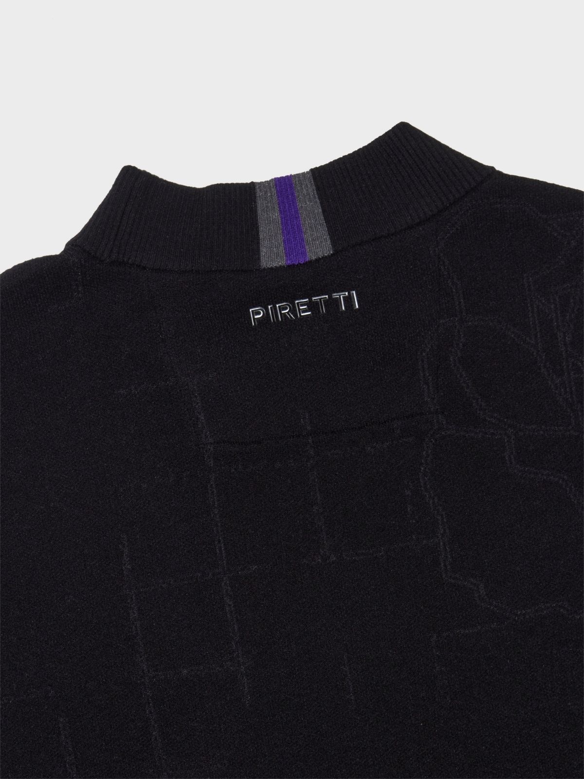 피레티(PIRETTI) 캡슐 모크넥 스웨터 M_Black