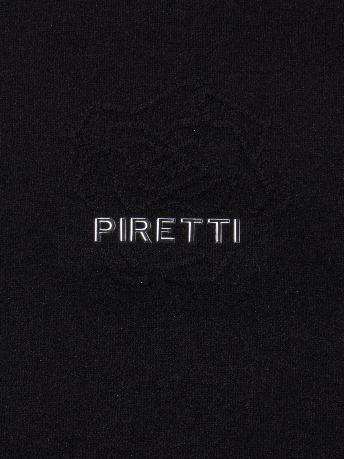 피레티(PIRETTI) 캡슐 베이스 모크넥 스웨터 W_Black