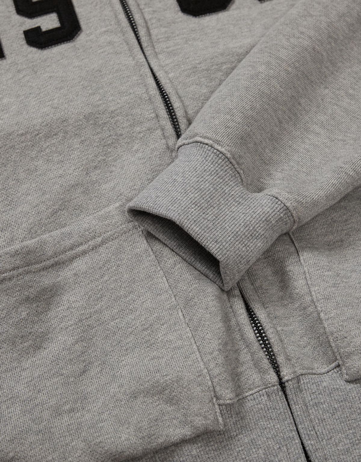 엠엠엘지(MMLG) [Mmlg] CHECK PATTERN HOOD ZIPUP (EVERY GREY)