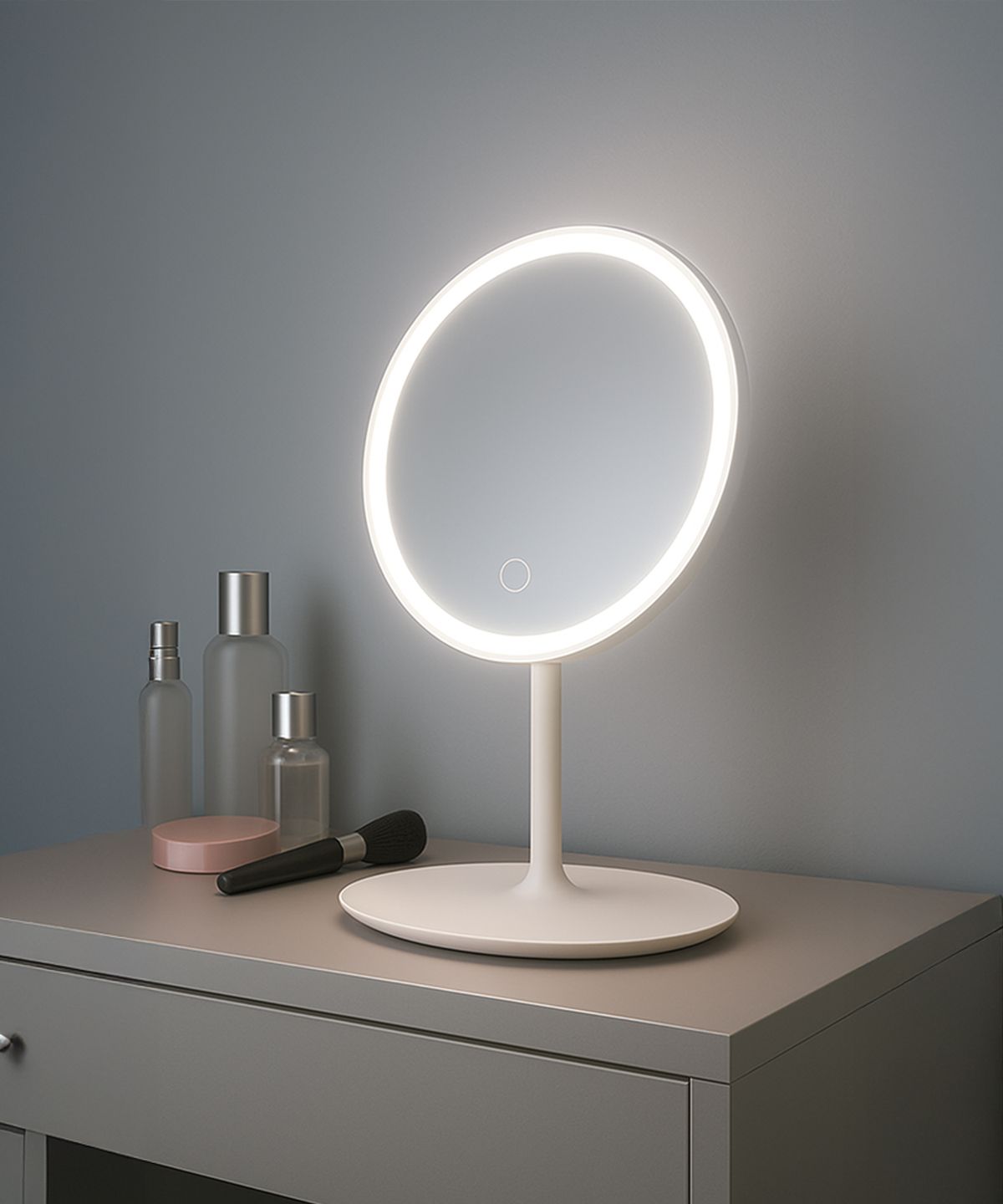 인썸(IN:SOME) 무선 LED 조명 탁상 화장 거울 IPM-1