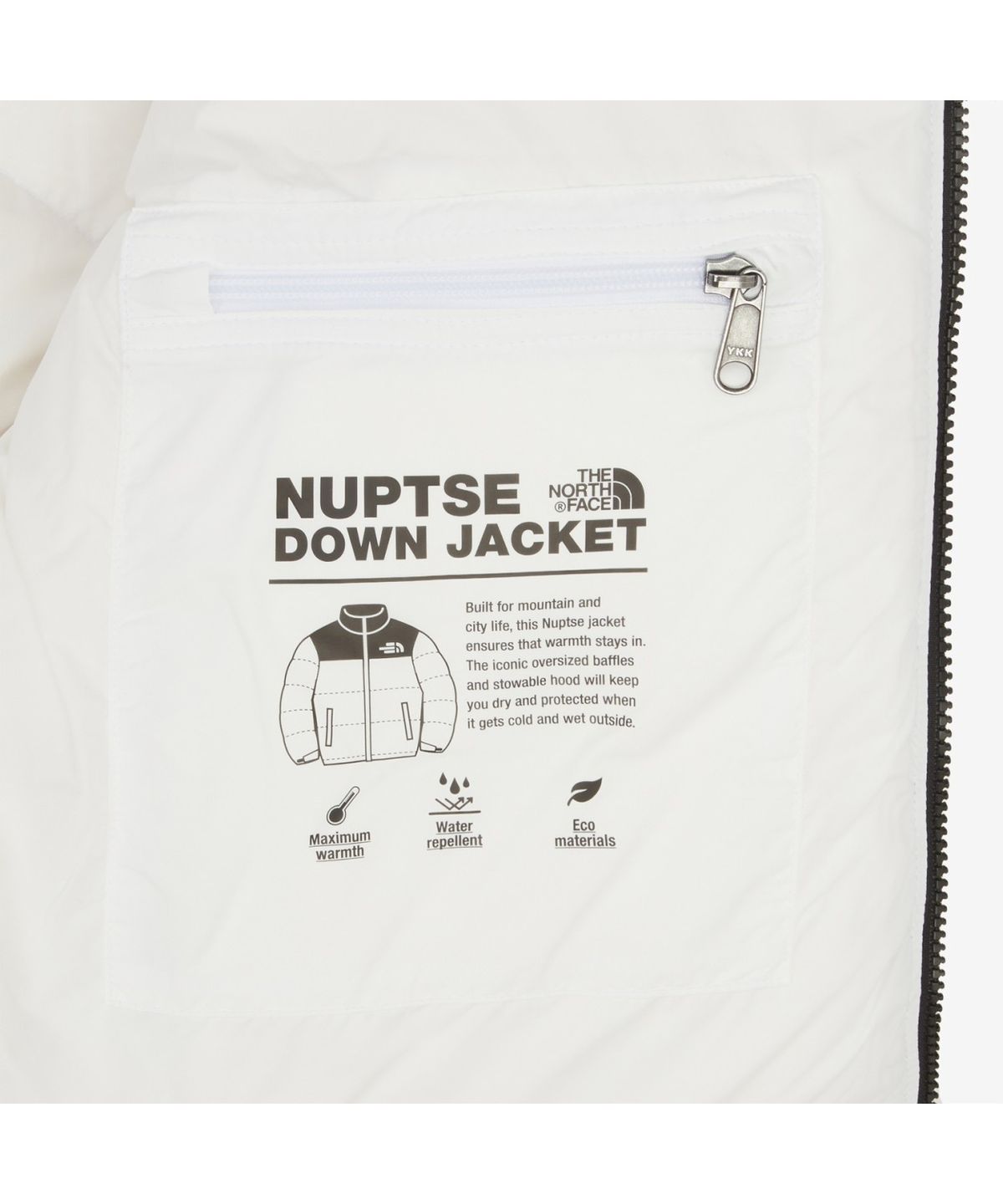 노스페이스(THE NORTH FACE) NJ1DR65C 남성 1996 레트로 눕시 자켓 WHITE
