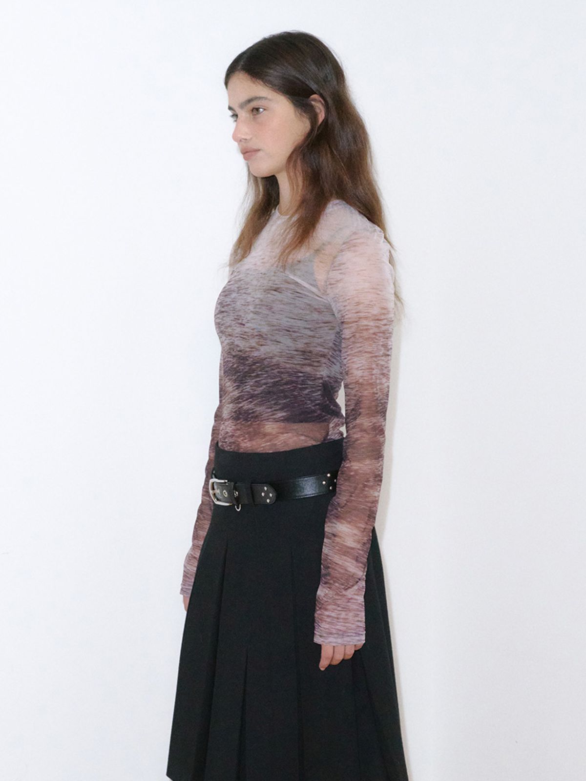 기준(KIJUN) Deer Mesh Top Multi