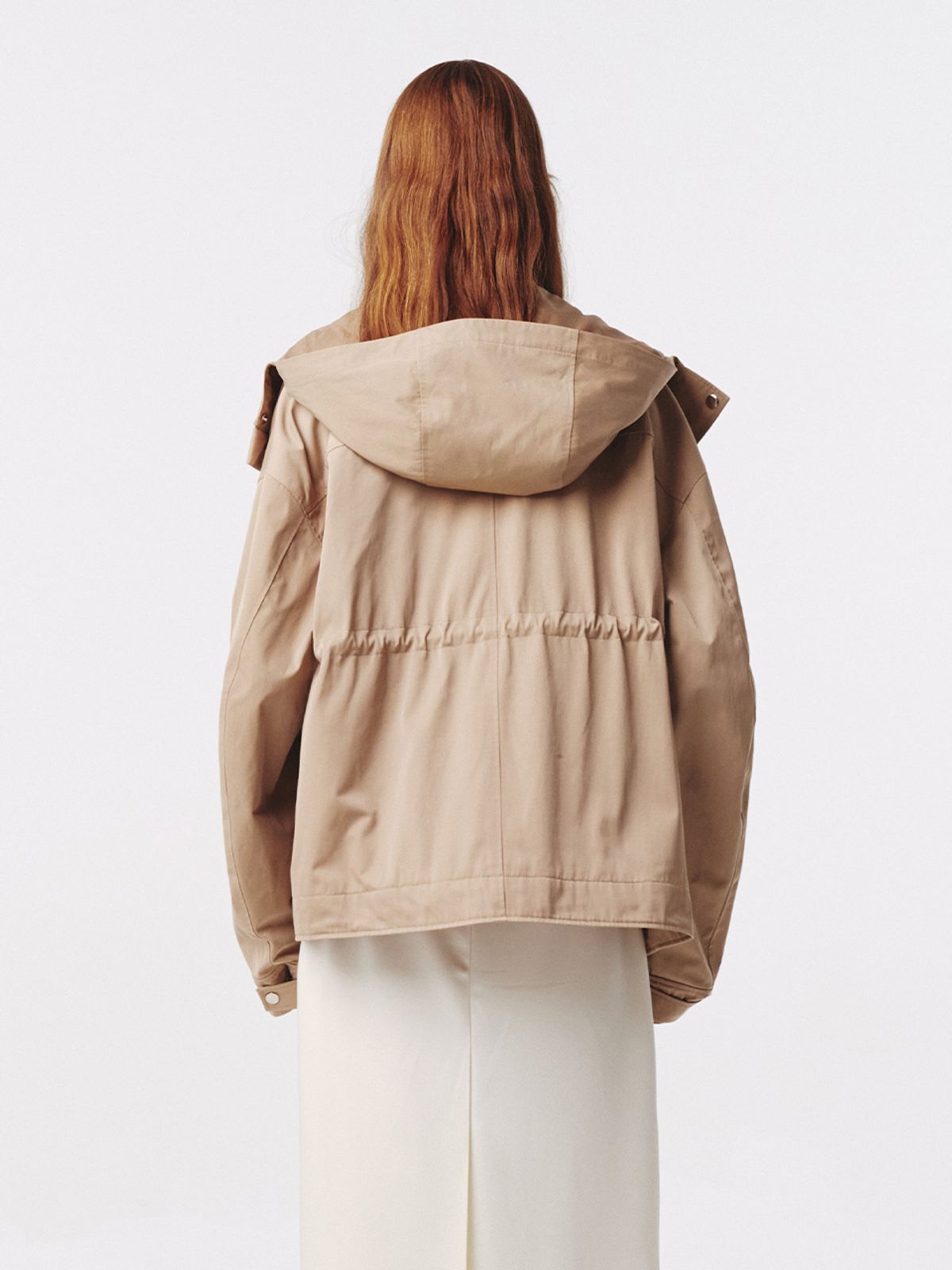 기준(KIJUN) Arcade Pocket Parka Beige