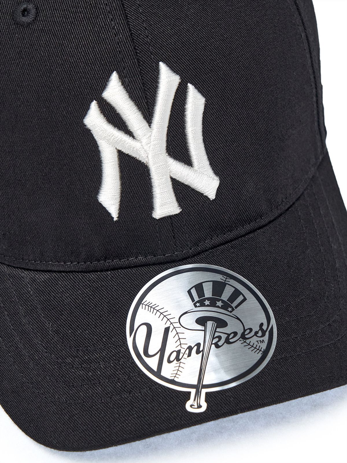 엠엘비 키즈(MLB KIDS) 헤리티지 언스트럭쳐 볼캡 NY (Black)