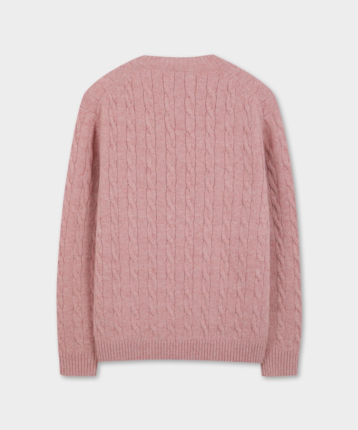 브룩스 브라더스(BROOKS BROTHERS) 셔틀랜드 케이블 풀오버 (핑크) (BBWRMOF410)