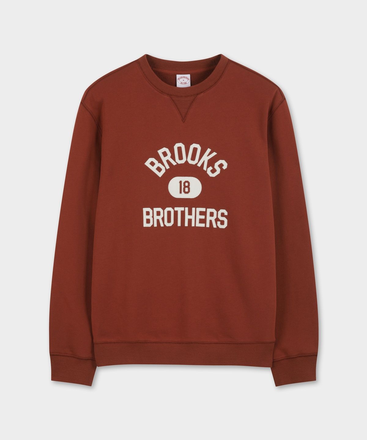브룩스 브라더스(BROOKS BROTHERS) 레터링 스웨트 셔츠 (버건디) (BBNPMBF301)