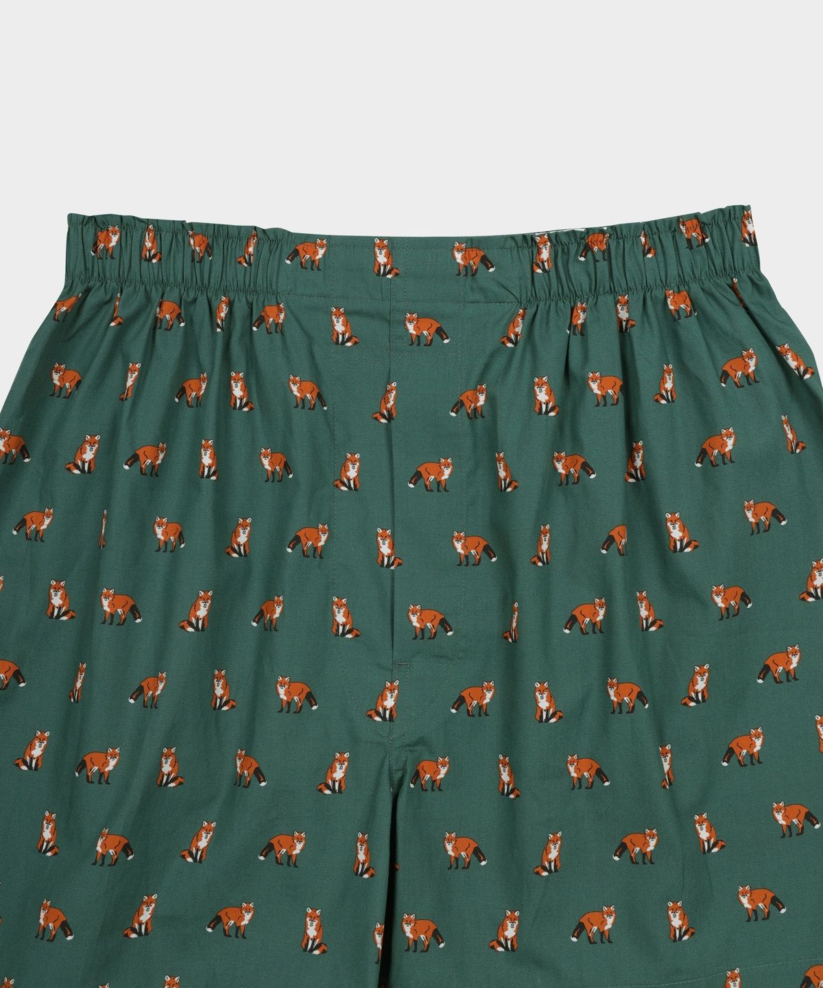 브룩스 브라더스(BROOKS BROTHERS) 리틀 폭스 박서 (그린) (BBAUMNF501)
