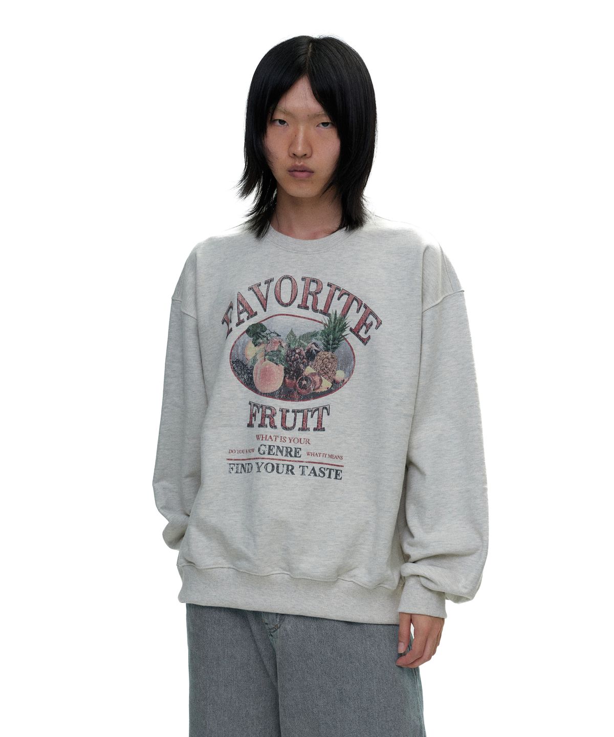 디파이클럽로버스(DEFYCLUBROBBERS) (Heavy Cotton) Favorite Genre Sweatshirt