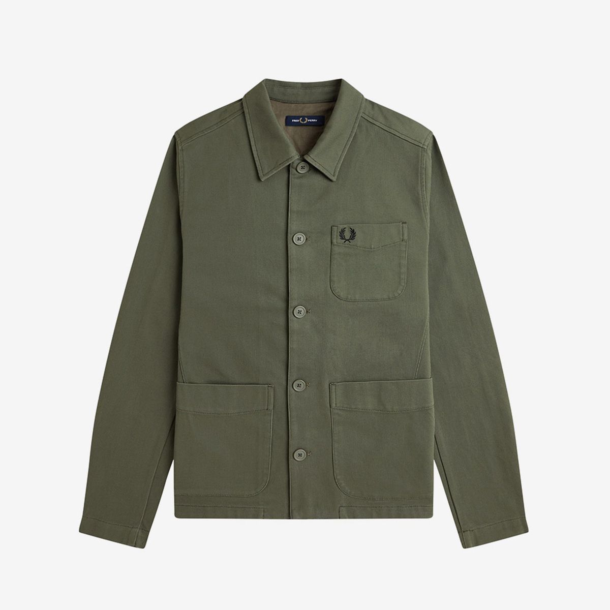 프레드페리(FRED PERRY) [Sharp] 베드포드 코듀로이 오버셔츠 - 로렐리스 그린 AFPM2531701-X21