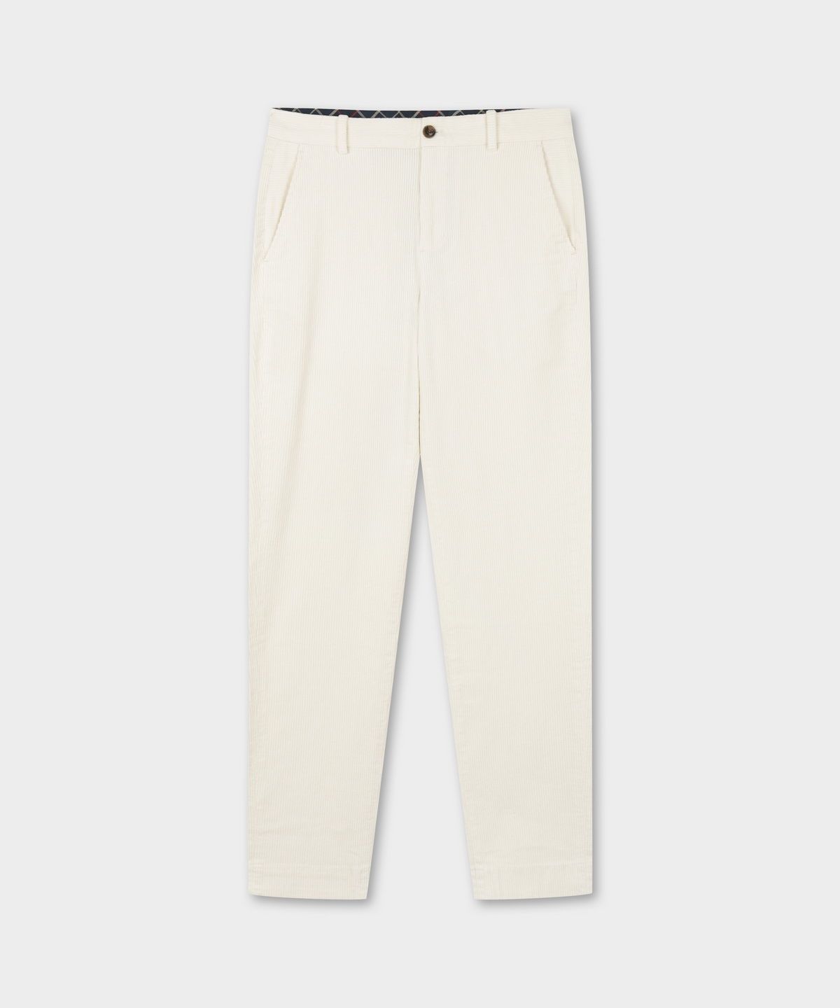 브룩스 브라더스(BROOKS BROTHERS) 슬림핏 8W 스트레치 코듀로이 팬츠 (아이보리) (BBPCMNF403)