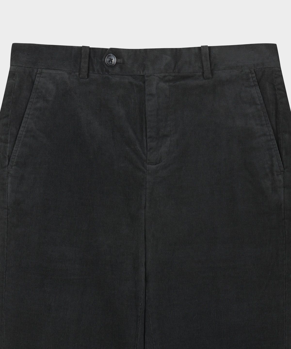 브룩스 브라더스(BROOKS BROTHERS) 슬림핏 15W 코듀로이 치노 팬츠 (블랙) (BBPCMNF401)