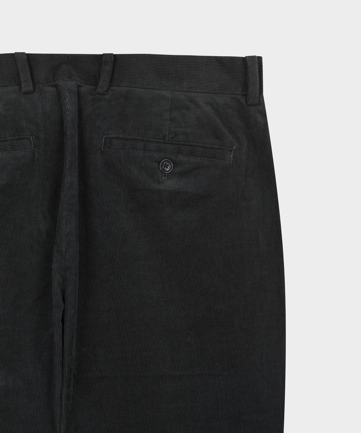 브룩스 브라더스(BROOKS BROTHERS) 슬림핏 15W 코듀로이 치노 팬츠 (블랙) (BBPCMNF401)