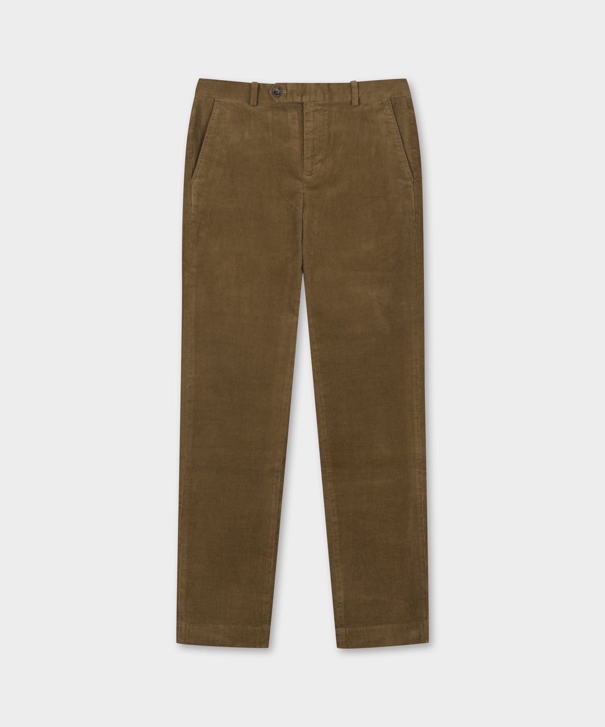 브룩스 브라더스(BROOKS BROTHERS) 슬림핏 15W 코듀로이 치노 팬츠 (브라운) (BBPCMNF401)