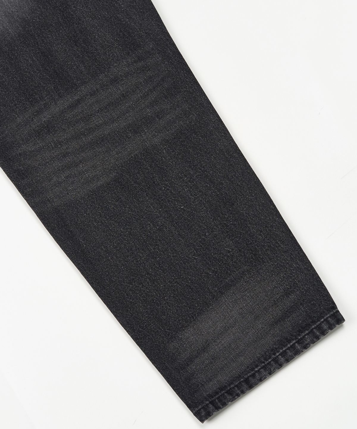 토피(TOFFEE) 워시드 벌룬 데님 팬츠 (BLACK)