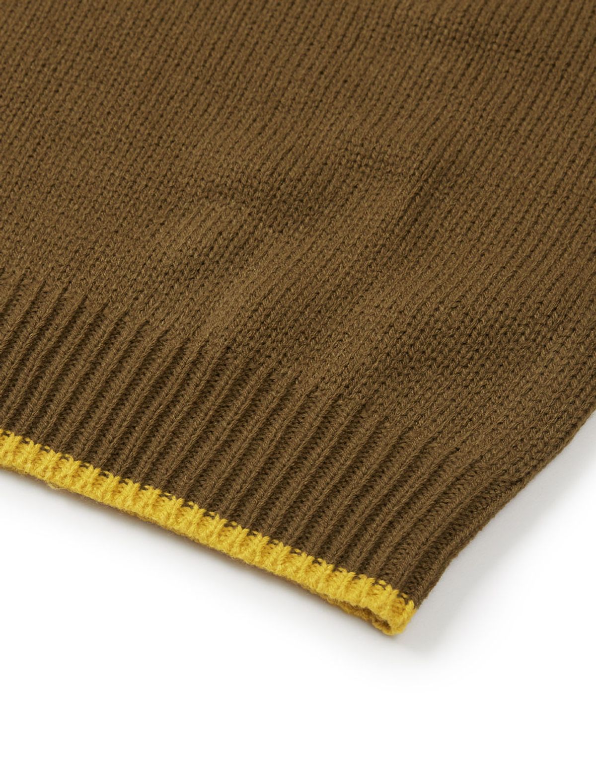 엠엠엘지(MMLG) [Mmlg] MIX PULLOVER KNIT (BROWN)