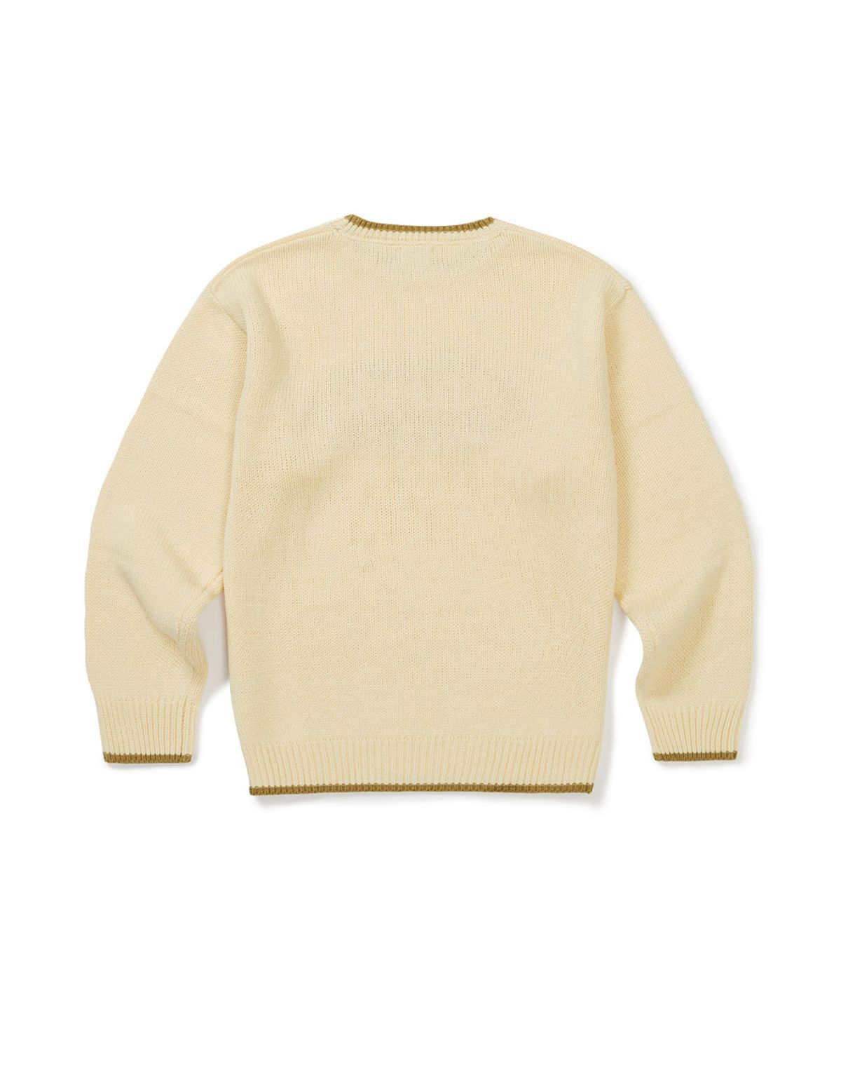 엠엠엘지(MMLG) [Mmlg] MIX PULLOVER KNIT (IVORY)