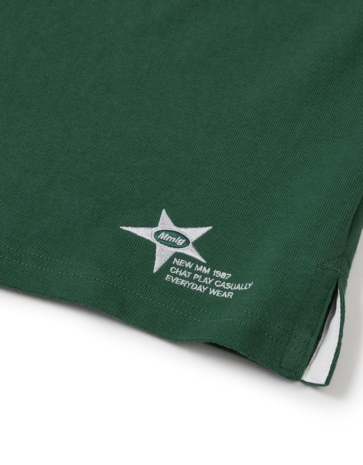 엠엠엘지(MMLG) [Mmlg] BLOCK RUGBY LSV-T (SHADOW GREEN)