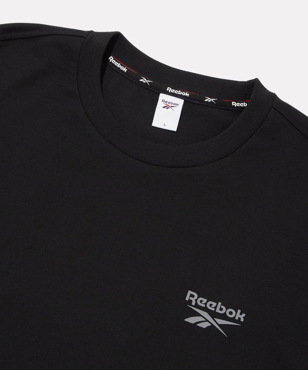 리복(REEBOK) 아카이브 긴팔 티셔츠 - 블랙
