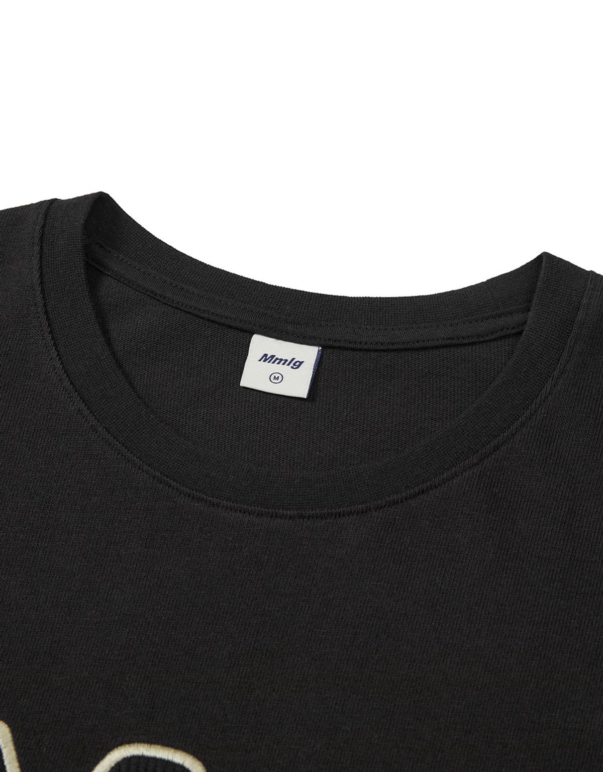 엠엠엘지(MMLG) [Mmlg] Mm APPLIQUE LSV-T (EVERY BLACK)