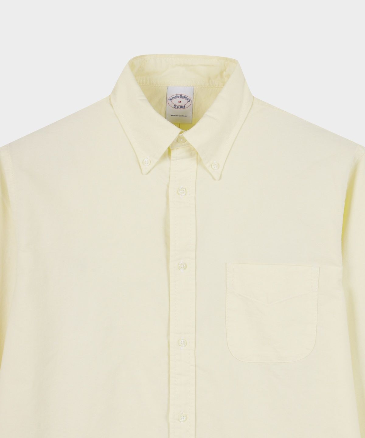 브룩스 브라더스(BROOKS BROTHERS) 프라이데이 옥스포드 솔리드 셔츠 (옐로우) (BBTHMMF302)