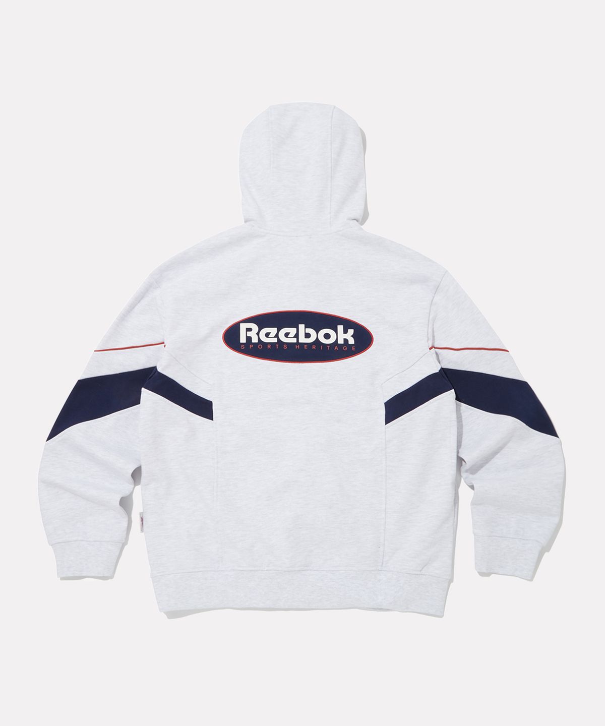 리복(REEBOK) 헤리티지 후디 - 멜란지 라이트 그레이