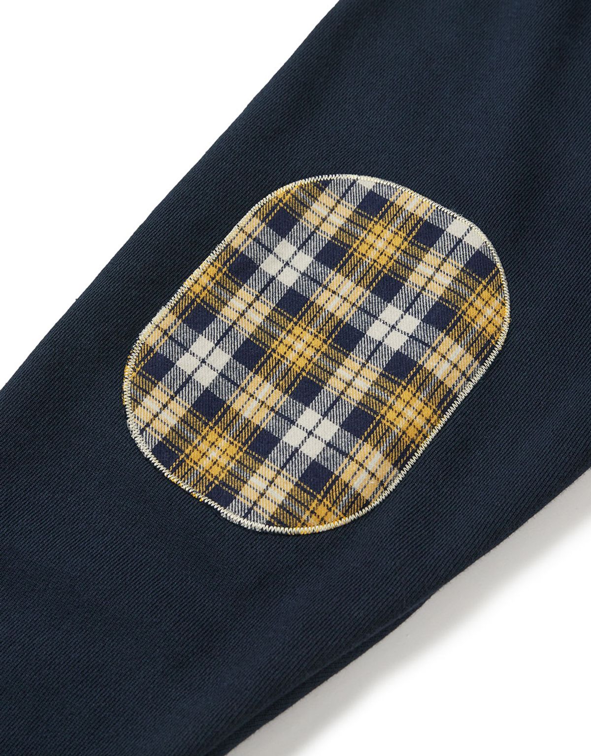 엠엠엘지(MMLG) [Mmlg] CHECK PLAY RUGBY SWEAT (AUTHENTIC NAVY)