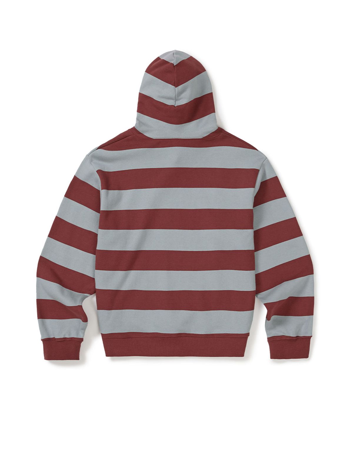 엠엠엘지(MMLG) [Mmlg] WE STRIPE HOODIE (BURGUNDY)