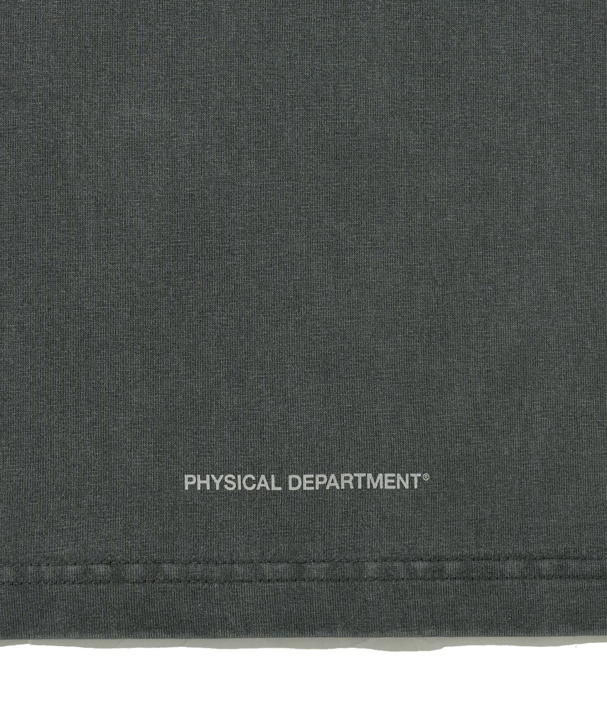핍스 모터사이클(PHYPS MOTORCYCLE) [2Pack] Original Wing Logo Long Sleeve White / Charcoal