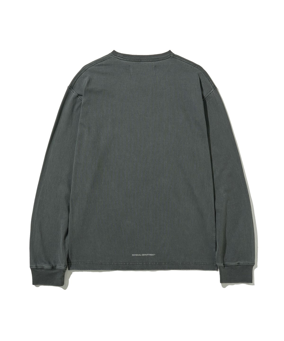 핍스 모터사이클(PHYPS MOTORCYCLE) [2Pack] Original Wing Logo Long Sleeve White / Charcoal