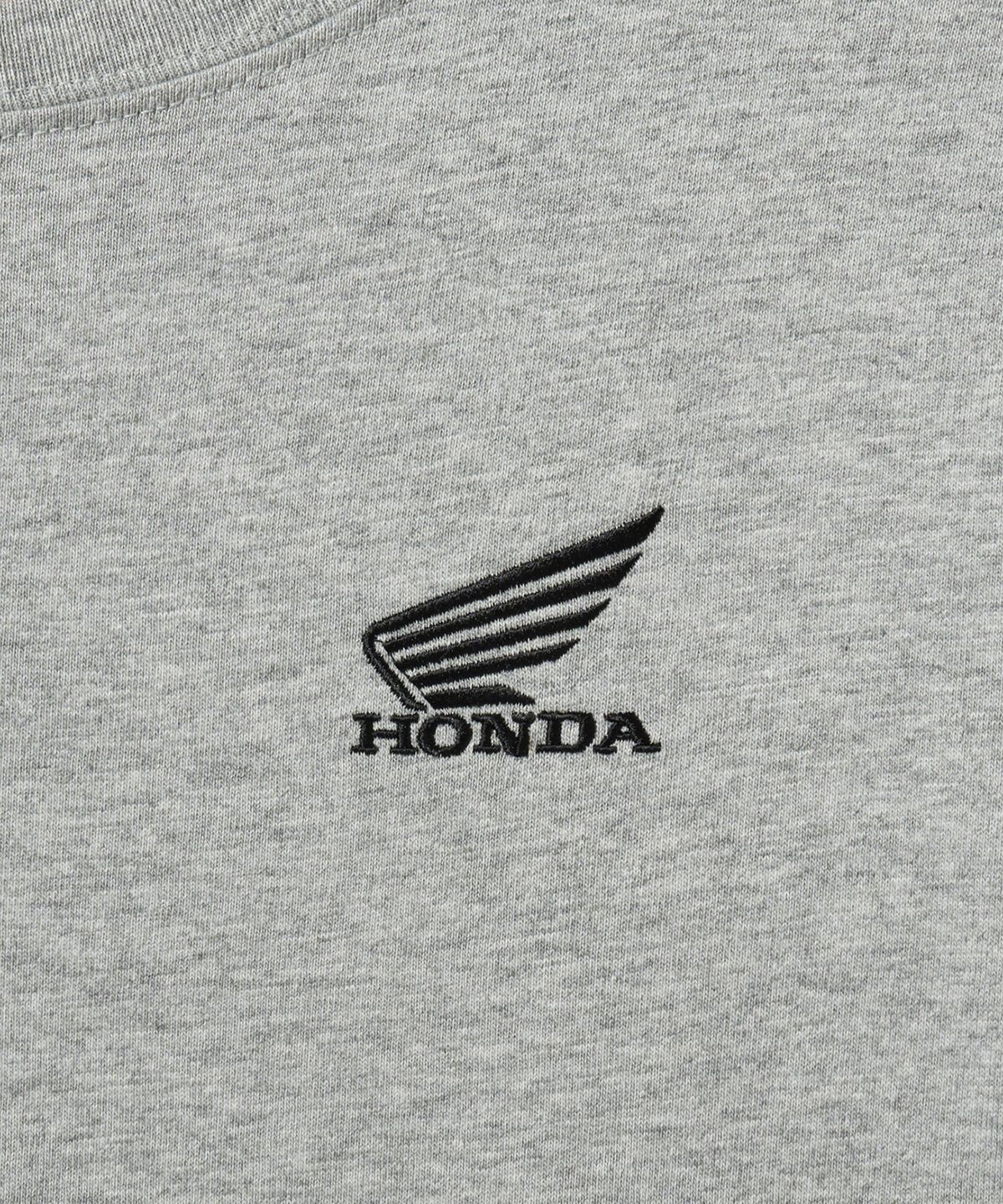 핍스 모터사이클(PHYPS MOTORCYCLE) [2Pack] Original Wing Logo Long Sleeve Gray / Black