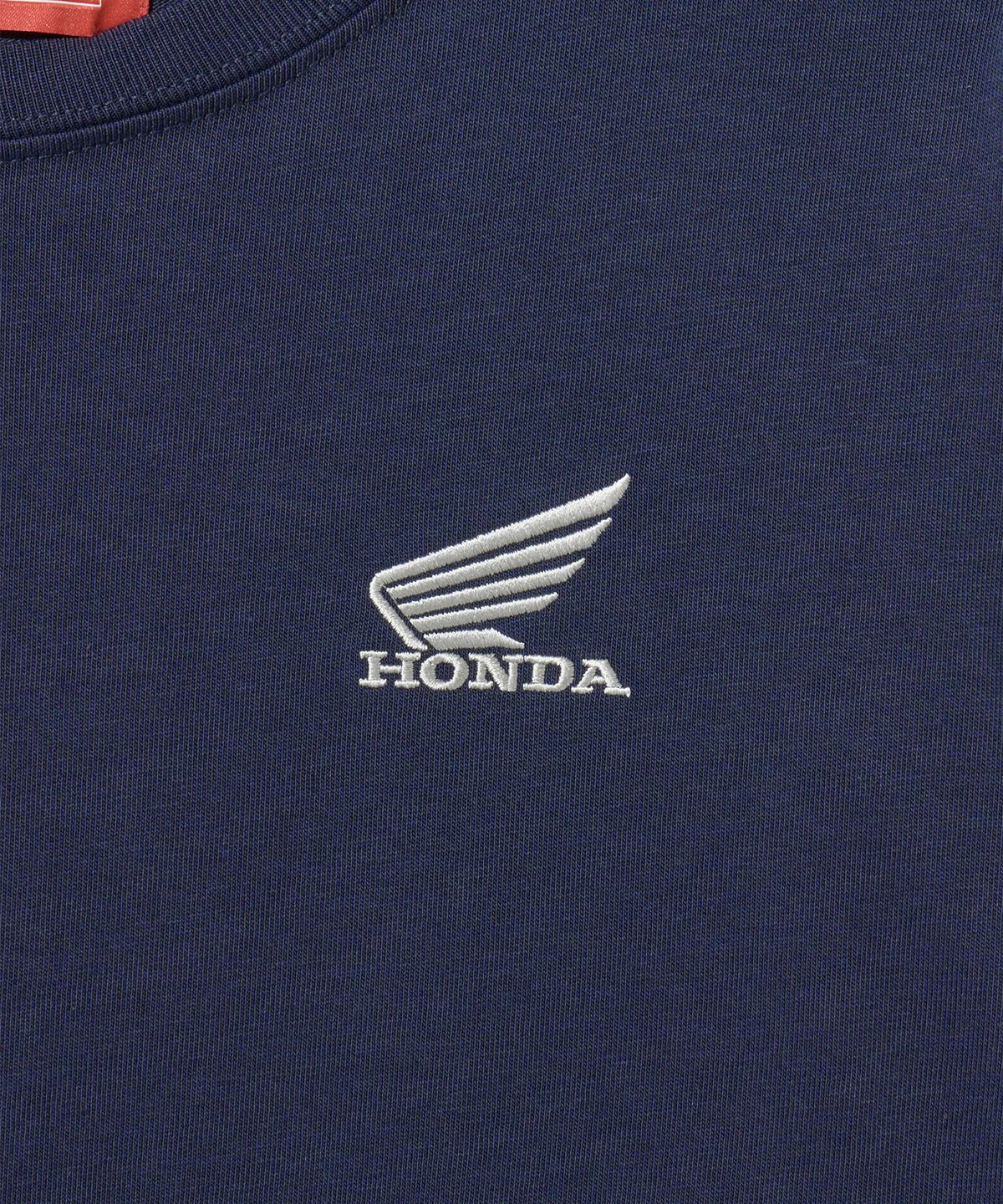 핍스 모터사이클(PHYPS MOTORCYCLE) [2Pack] Original Wing Logo Long Sleeve White / Navy