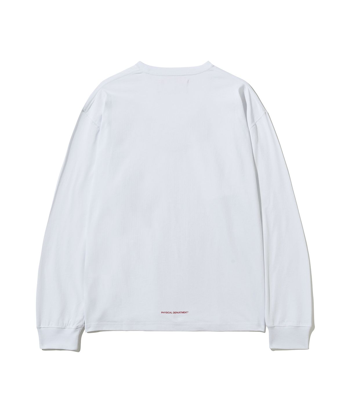 핍스 모터사이클(PHYPS MOTORCYCLE) [2Pack] Original Wing Logo Long Sleeve White / Navy