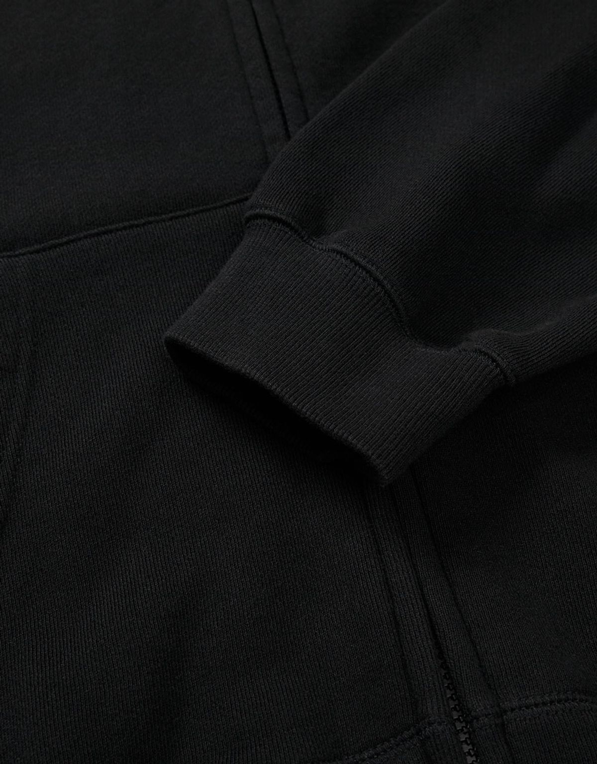 엠엠엘지(MMLG) [Mmlg] WASHED OPACITY HOOD ZIPUP (EVERY BLACK)