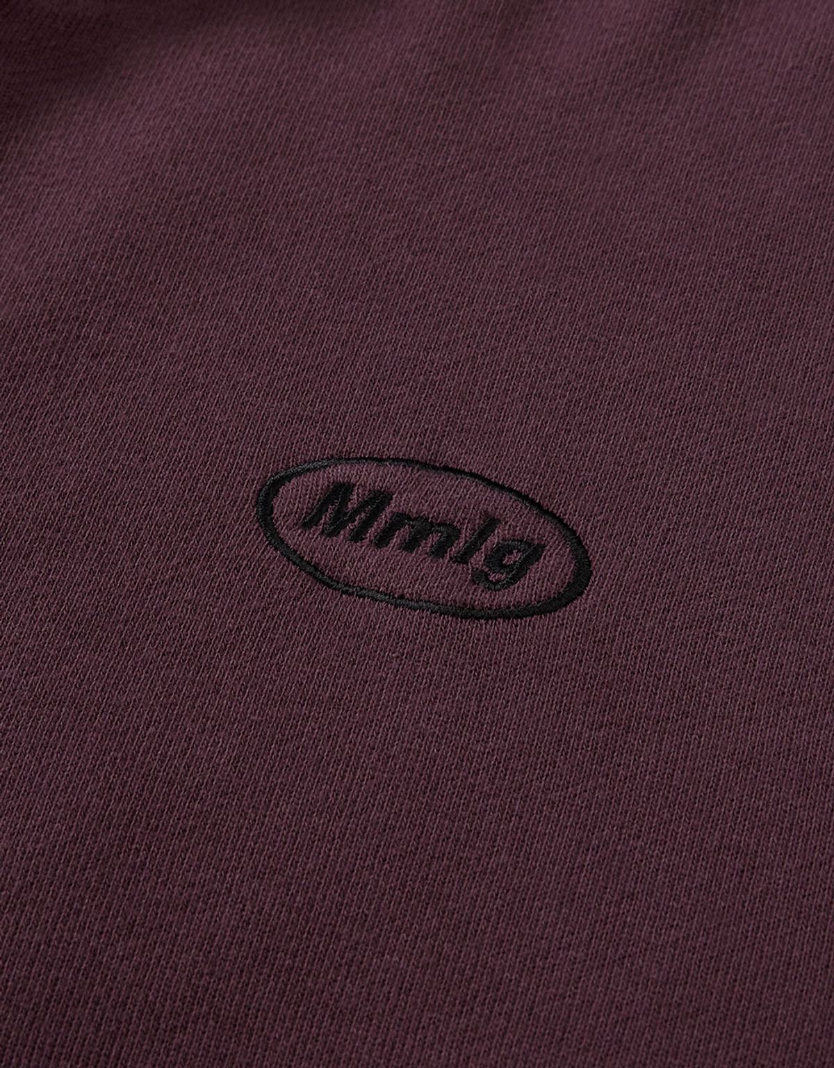 엠엠엘지(MMLG) [Mmlg] WASHED OPACITY HOOD ZIPUP (GRAPE JUICE)