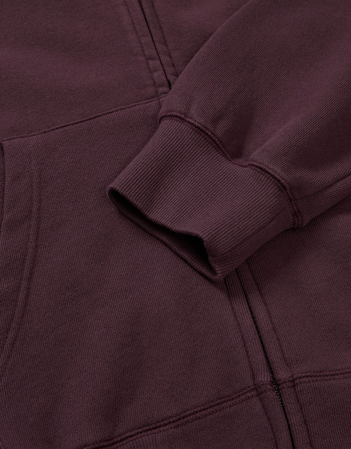 엠엠엘지(MMLG) [Mmlg] WASHED OPACITY HOOD ZIPUP (GRAPE JUICE)