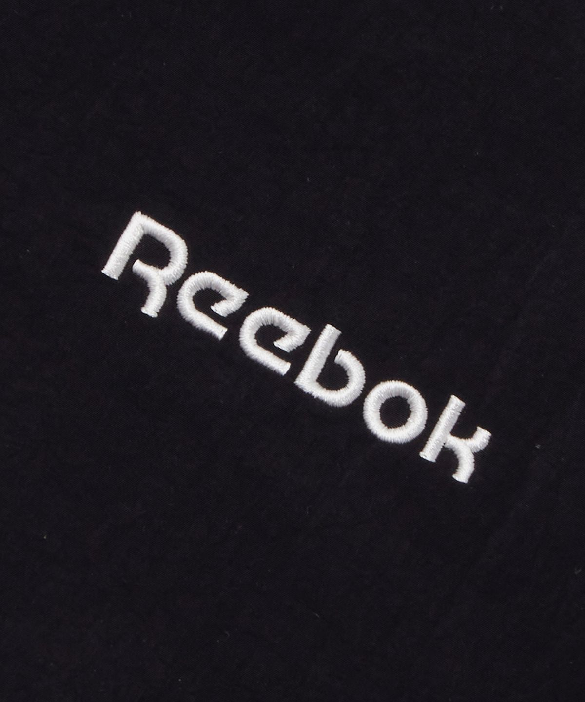 리복(REEBOK) 후드 윈드 브레이커 - 블랙:블루