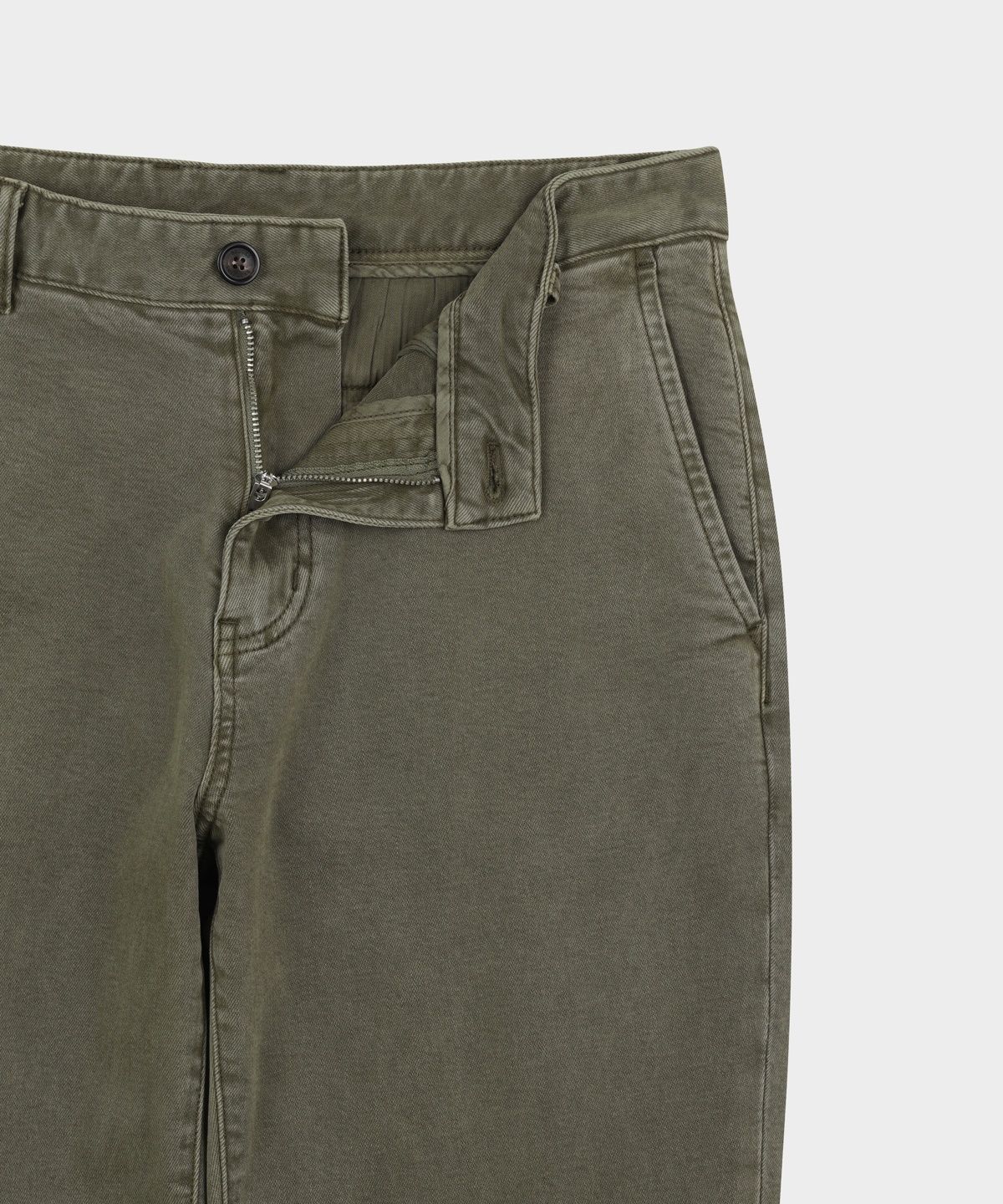 브룩스 브라더스(BROOKS BROTHERS) 가먼트다잉 팬츠 (카키) (BBPCMBF301)