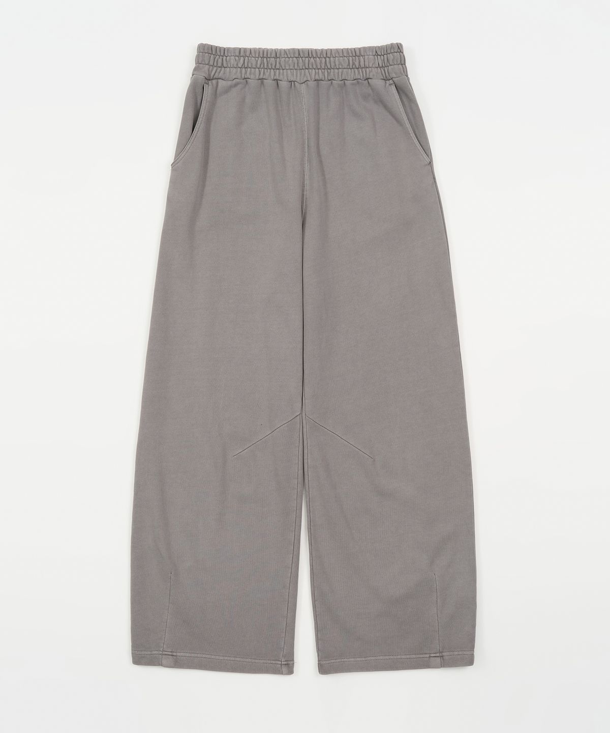 토피(TOFFEE) 벌룬핏 피그먼트 스웻 팬츠 (GREY)