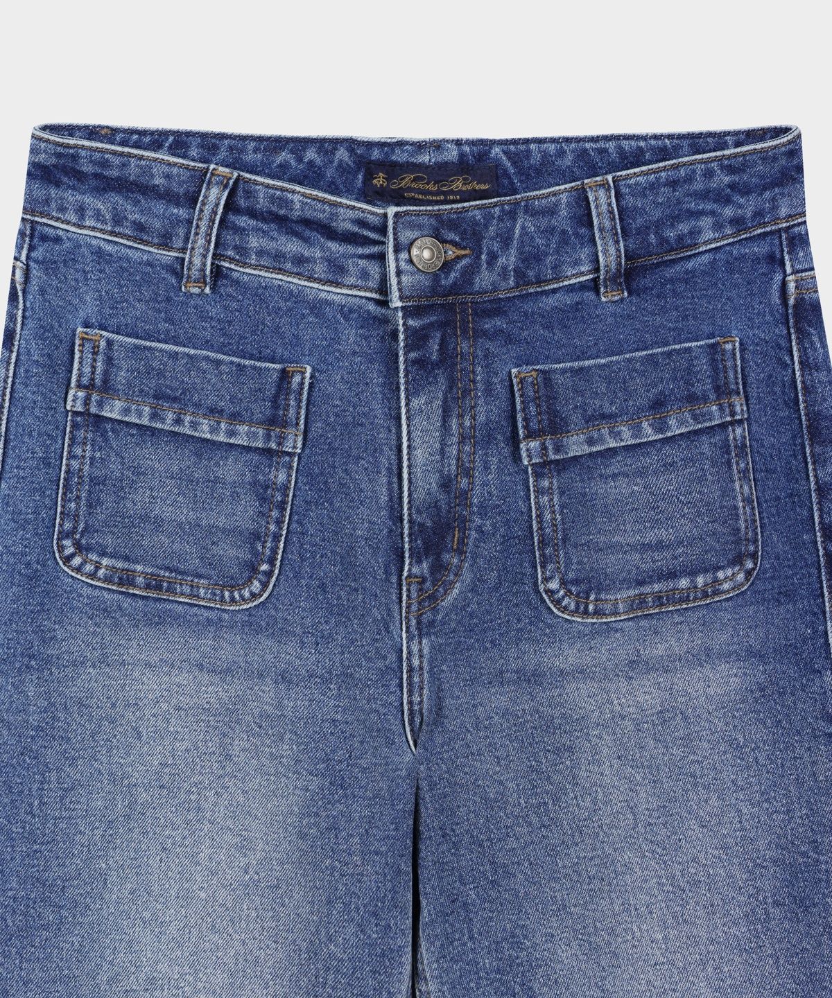 브룩스 브라더스(BROOKS BROTHERS) [여성] 포켓 데님 (블루) (BBPDWBF502)