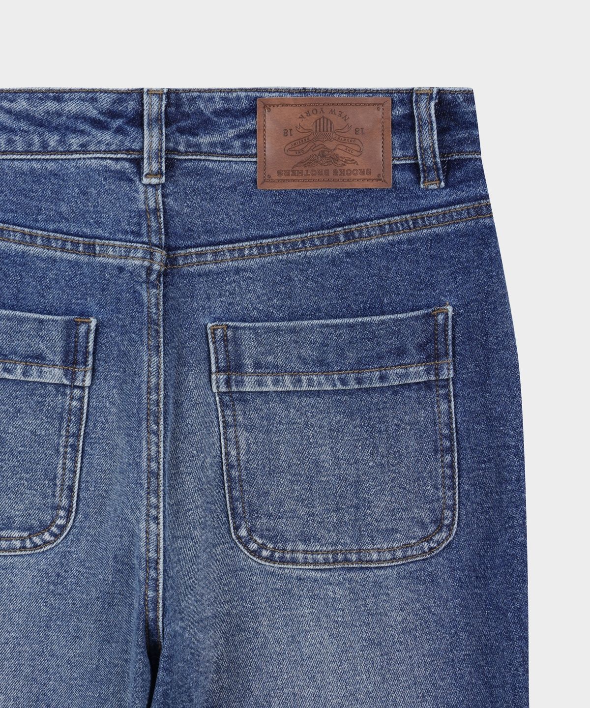 브룩스 브라더스(BROOKS BROTHERS) [여성] 포켓 데님 (블루) (BBPDWBF502)