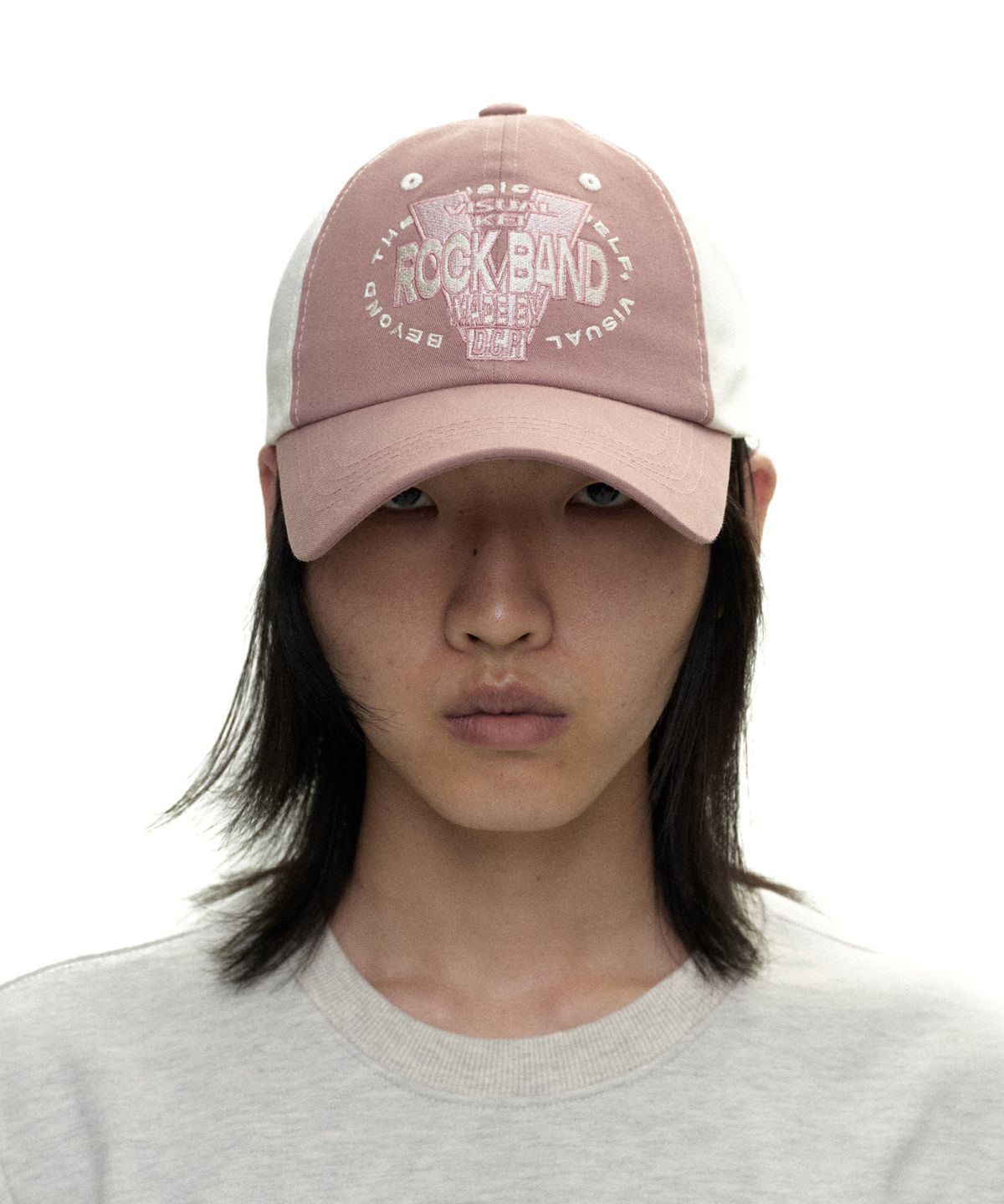 디파이클럽로버스(DEFYCLUBROBBERS) Rock Band Ball Cap (2color)