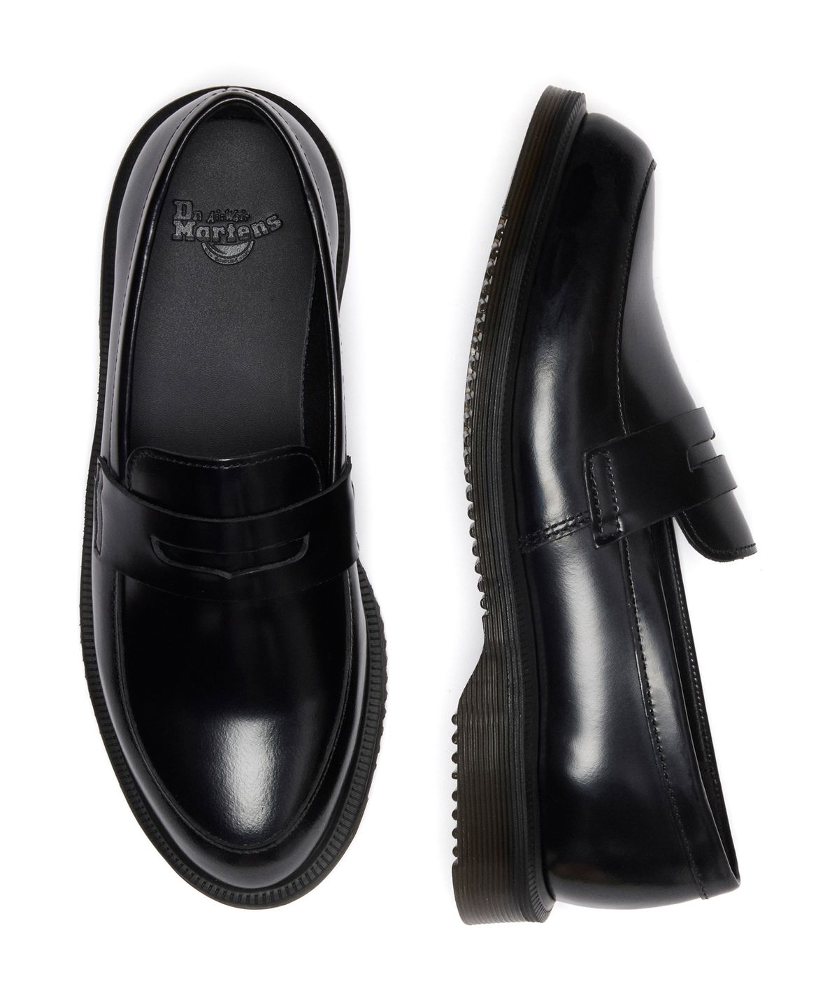 닥터마틴(DR.MARTENS) 테마라 로퍼 - 블랙 폴리시드 스무스 / 41359001