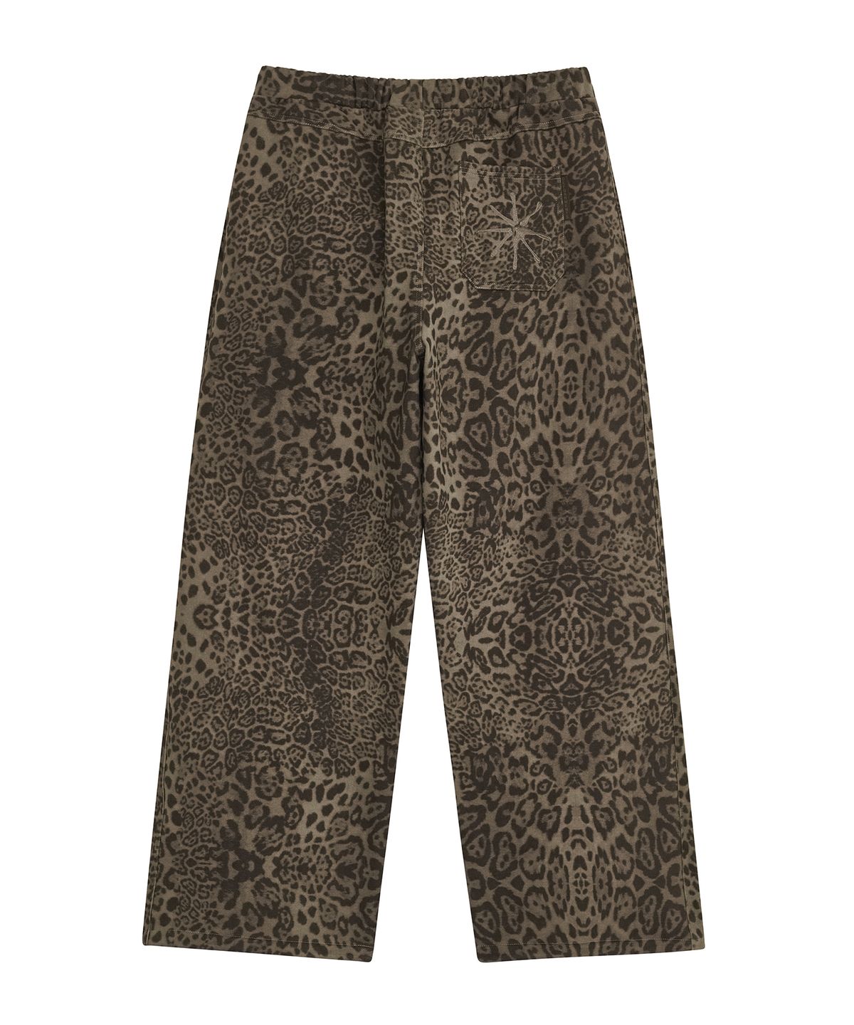 데프가먼츠(DEFGARMENTS) LEOPARD SWEAT PANTS [BROWN]