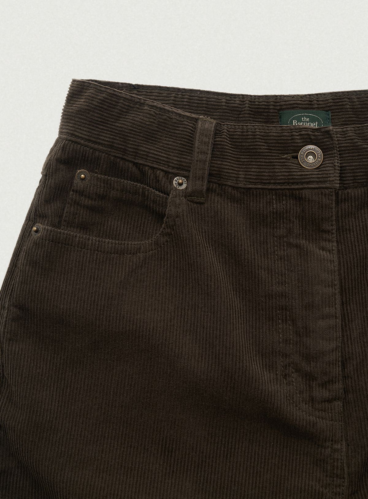 더바넷(THEBARNNET) Alley Corduroy Pants_Khaki