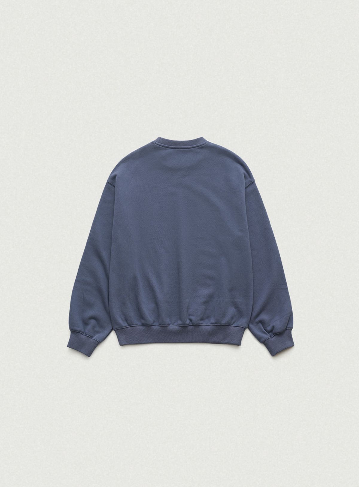 더바넷(THEBARNNET) Somber Logo Sweat Shirt_Blue