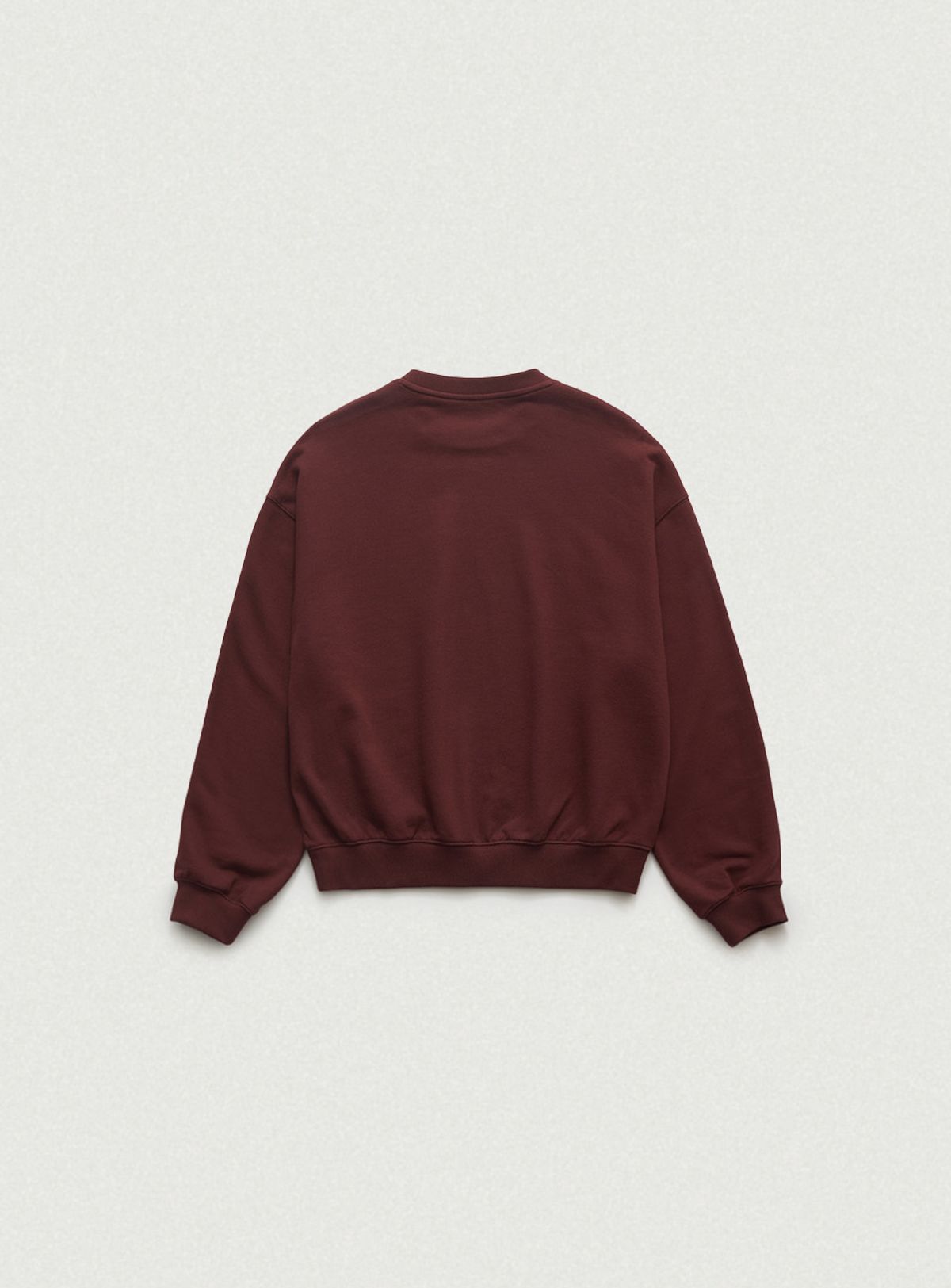 더바넷(THEBARNNET) Somber Logo Sweat Shirt_Burgundy