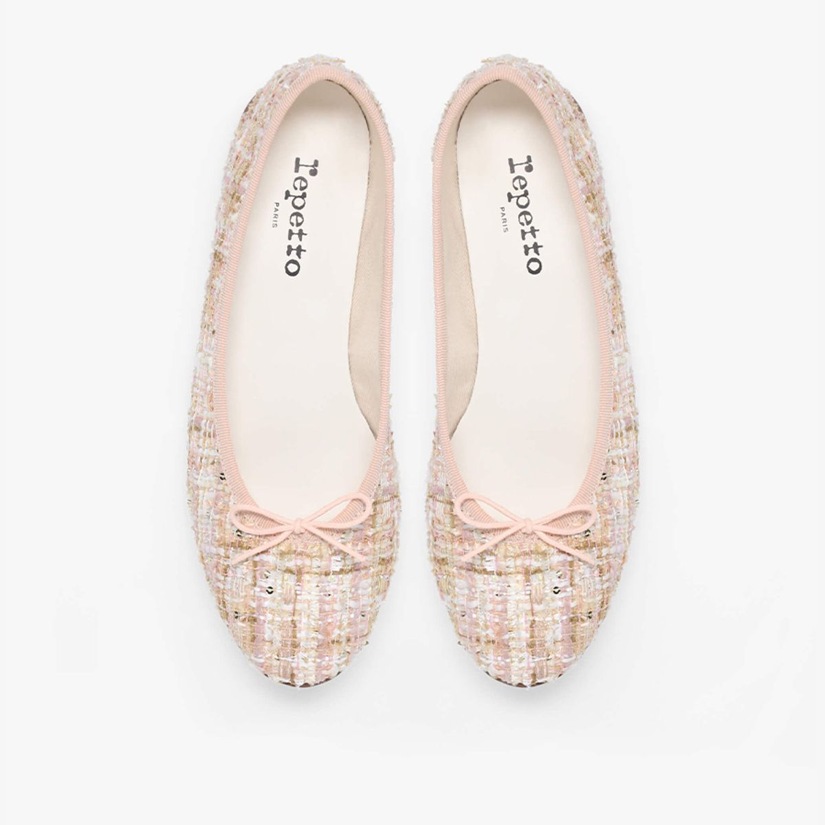 레페토(REPETTO) 플랫 산드리옹 곰므 (V4257TWP899)