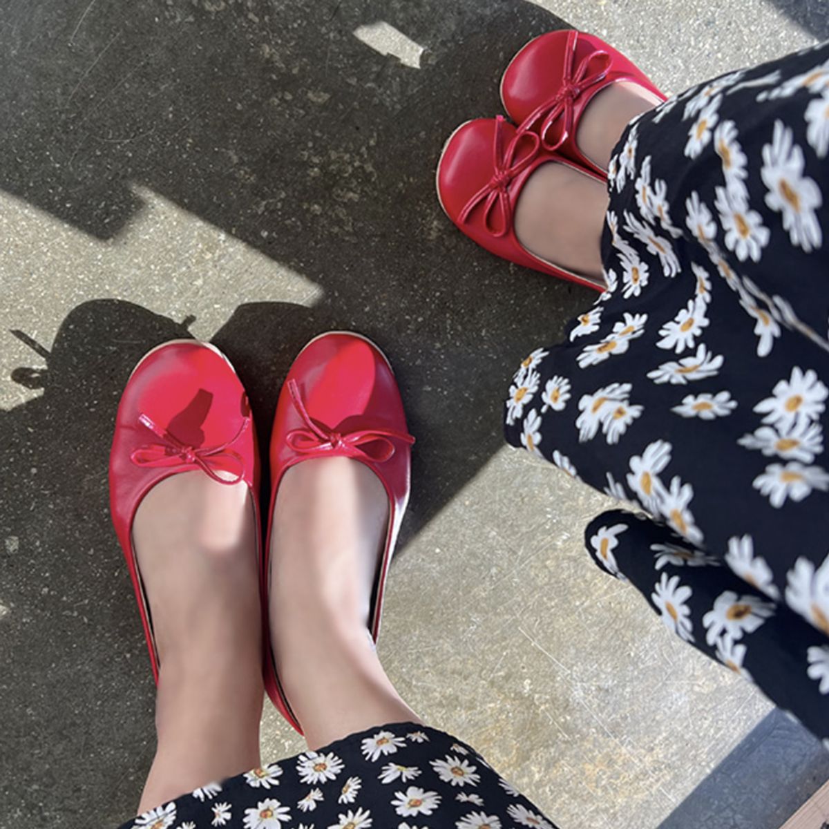 땡큐슈즈머치(THANK YOU SHOES MUCH) 땡큐슈즈머치 팔레트 리본 플랫슈즈 맘앤키즈