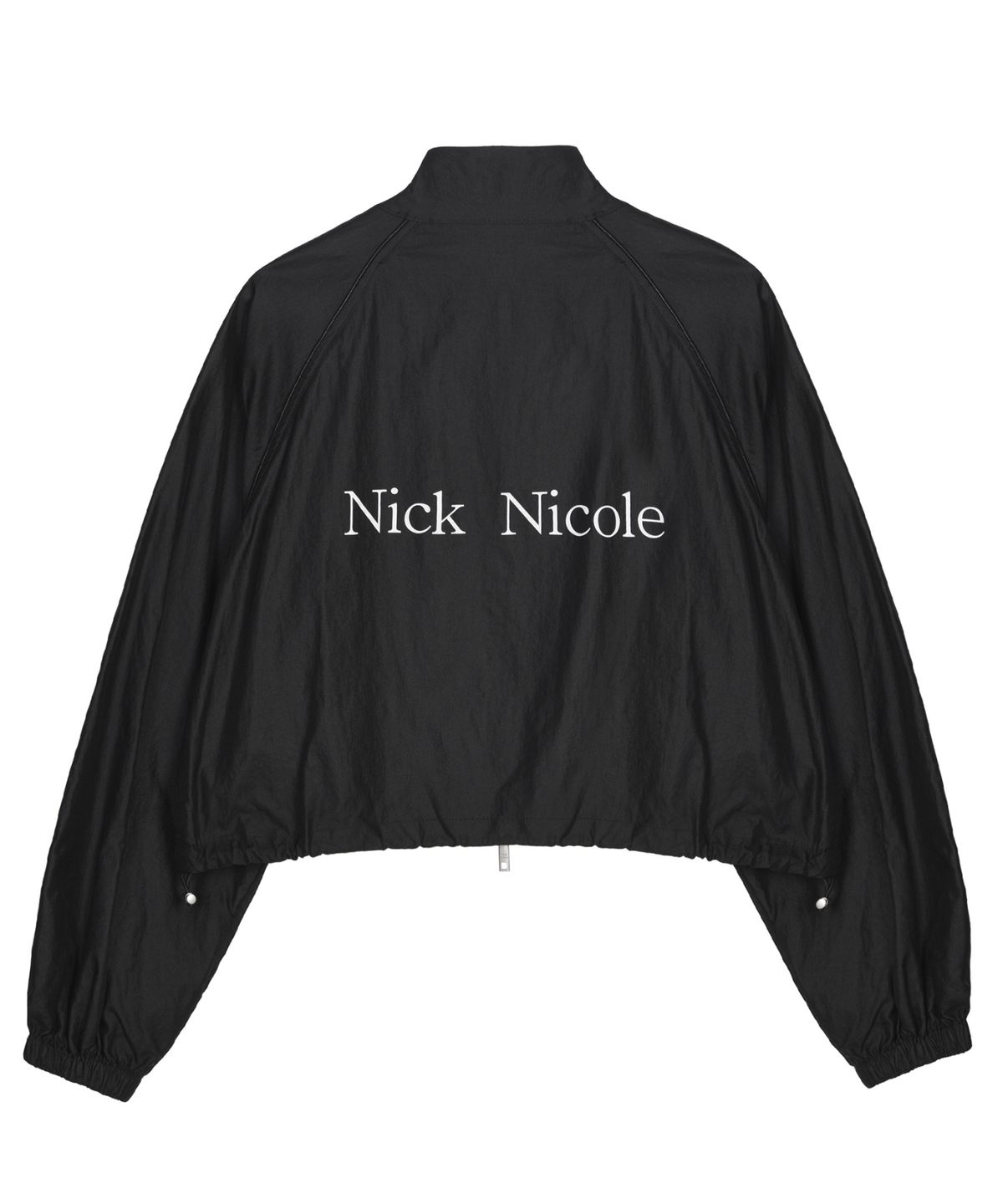 닉앤니콜(NICK&NICOLE) UTILITY GROOVY COATING JUMPER_BLACK